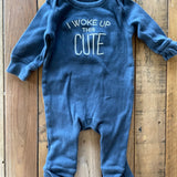 I Woke Up This Cute Romper | 0-3 mo | Carter's