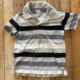 Grey Striped Polo Shirt | 5T | The Children's Place
