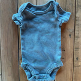 Striped Short Sleeve Onesie | Carter's