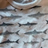 Little Shark Short Sleeve Onesie | Modern Baby