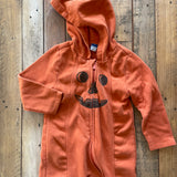 Jack-O-Lantern Zip Up Romper | 3T | Old Navy