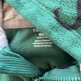 Green Fleece Dino Romper | 6-9 mo | Carter's