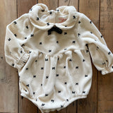 Bows Romper | 6-9 mo | Cat & Jack