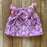Purple Floral Top | 6-9 mo