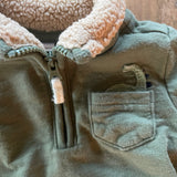 Green Quarter Zip Sweater | Carter's
