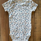 White Sailboat Onesie | 3-6 mo | Carter's