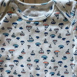 White Sailboat Onesie | 3-6 mo | Carter's