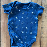 Blue Elephant Onesie | 3-6 mo