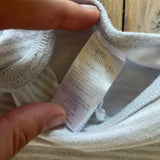 Grey Stripe Onesie | 3-6 mo | Little Beginnings