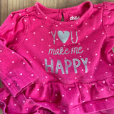 You Make Me Happy Long Sleeve Top | 0-3 mo | Carter's