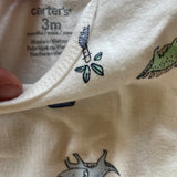 Dinosaur Onesie | 0-3 mo | Carter's