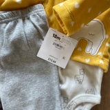 Yellow Alpaca Set | 12-18 mo | Carter's