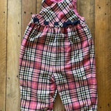 Plaid Overalls | 12-18 mo | Hartstrings