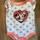 Mini Mouse Onesie | 0-3 mo