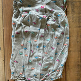 Gray Dino Romper | 12-18 mo | Carter's