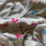 Gray Dino Romper | 12-18 mo | Carter's