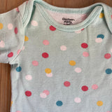 Colorful Polkadots Onesie | 0-3 mo | Gerber