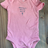 Mommy's Whole World Onesie | 0-3 mo | Carter's
