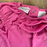 Pink Romper | 0-3 mo | Koala Baby