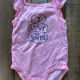I love my Auntie Onesie | 12-18 mo | Carter's