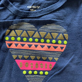 Blue Heart T-Shirt | 12-18 mo | Carter's
