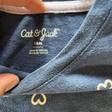 Blue Hearts T-Shirt | 12-18 mo | Cat & Jack