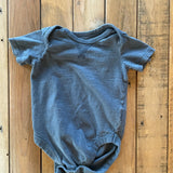Dark Grey Short Sleeve Onesie | Children's Place