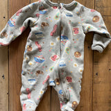 Breakfast Zip Up Pajama | newborn | Wonder Nation