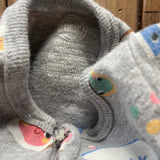 Breakfast Zip Up Pajama | newborn | Wonder Nation