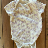 Hello Kitty Bows Short Sleeve Onesie