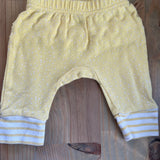 Yellow Polkadots Pants | 0-3 months
