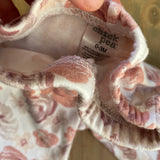 Floral Footie Pants | 0-3 mo | Chick Pea