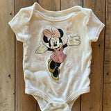 Minnie Mouse Short Sleeve Onesie | Disney