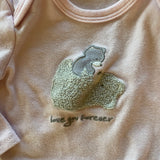 Pink Koala Long Sleeve Onesie | Little and Loved