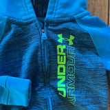 Blue Zip Up Hoodie | Under Armour