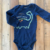 Mommy Thinks I'm Dino-Mite Long Sleeve Onesie | Carter's
