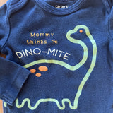 Mommy Thinks I'm Dino-Mite Long Sleeve Onesie | Carter's