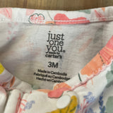 Floral Zip Up Pajama | 0-3 mo | Carter's