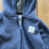 Navy Hooded Romper | 9-12 mo | Carter's