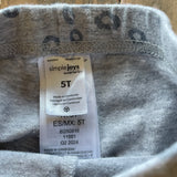 Gray Leopard Leggings | 5T | Carter's