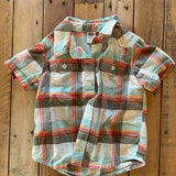 Short Sleeve Plaid Button Up | Carter's