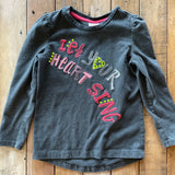 Let Your Heart Sing Shirt | 4T | Gymboree
