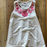 Flower Embroidered Tank Top | 4T | Gymboree