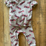 Fire Truck Pajama Set | 12-18 mo | Old Navy