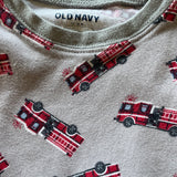 Fire Truck Pajama Set | 12-18 mo | Old Navy