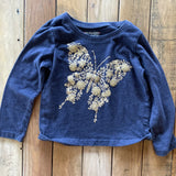 Navy Blue Butterfly Shirt | 18-24 mo | The Children's Place