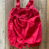 Red Ruffle Romper | 9-12 mo | Carter's