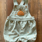 Green Pineapple Sun Romper | 9-12 mo | Pekkle