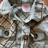 Green Flannel | 9-12 mo | Wonder Nation