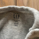 Grey Short Sleeve Onesie | Gap